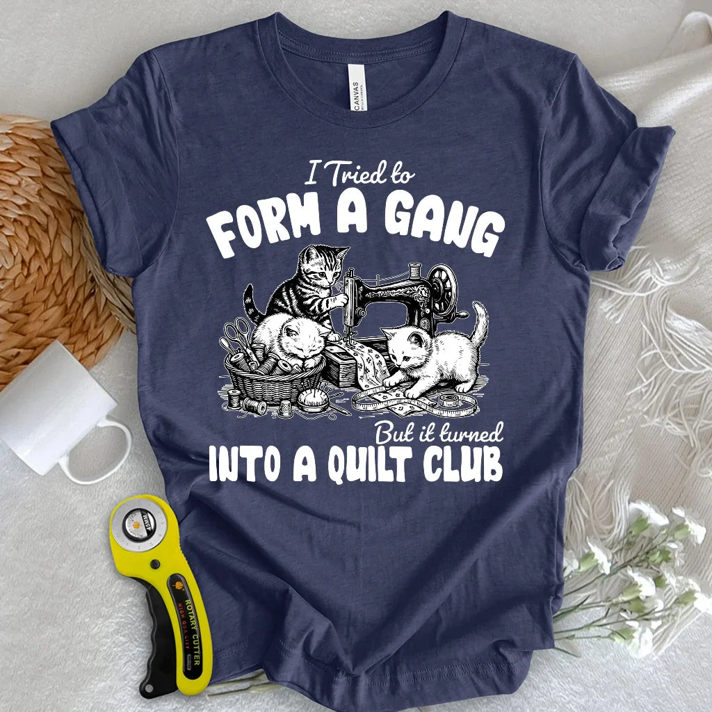 A Quilt Club T-shirt