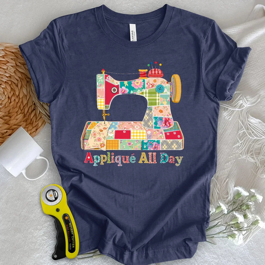 Appliqué All Day T-shirt