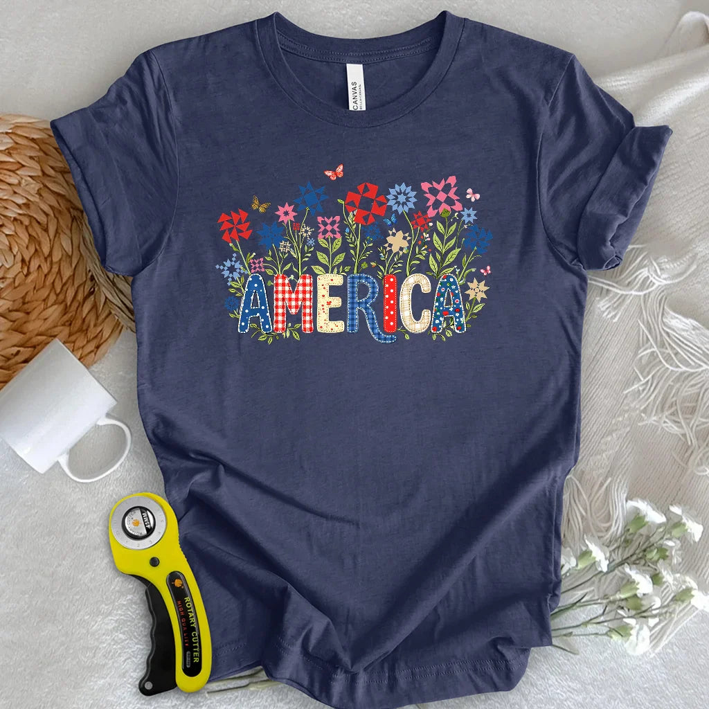 Appliqué America T-shirt
