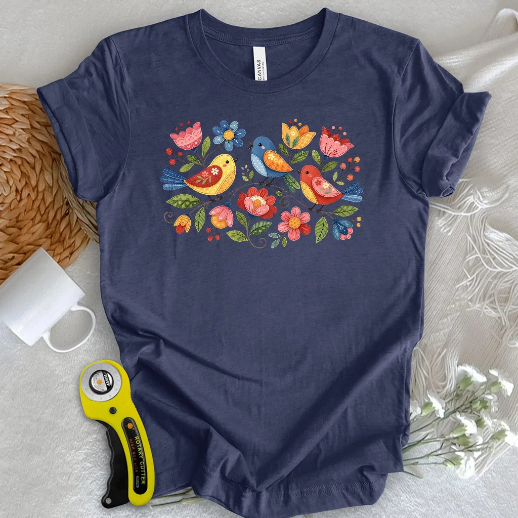 Appliqué Garden T-shirt