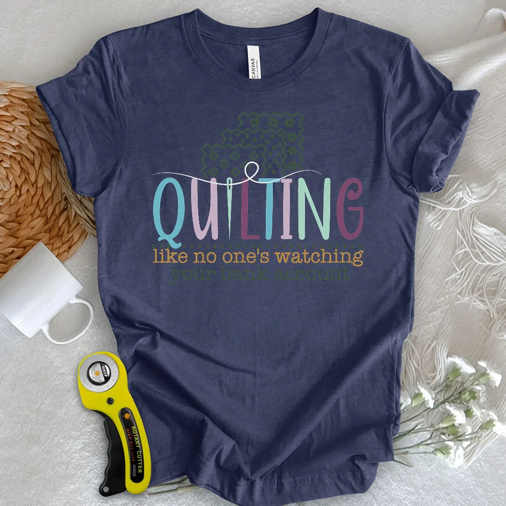Bank Account? I Bought Fabric T-shirt