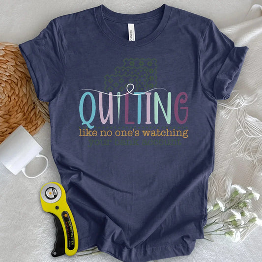 Bank Account? I Bought Fabric T-shirt