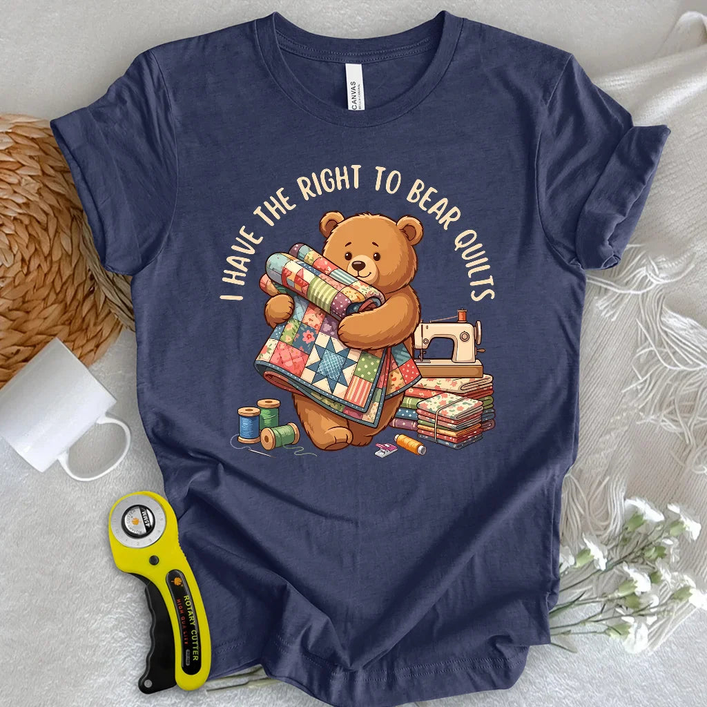 Bearly Quilting T-shirt
