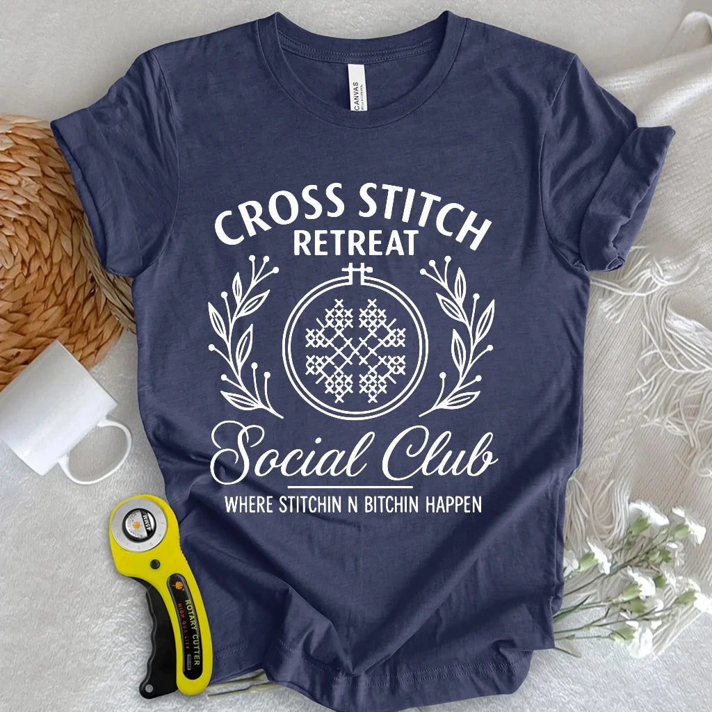 Cross Stitch Retreat T-shirt