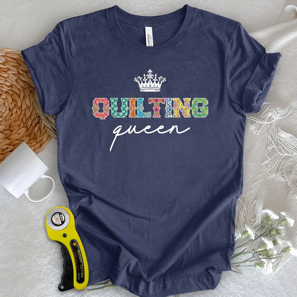 Crowned in Patchwork T-shirt