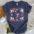 Liberty Flamingo Patchwork T-Shirt