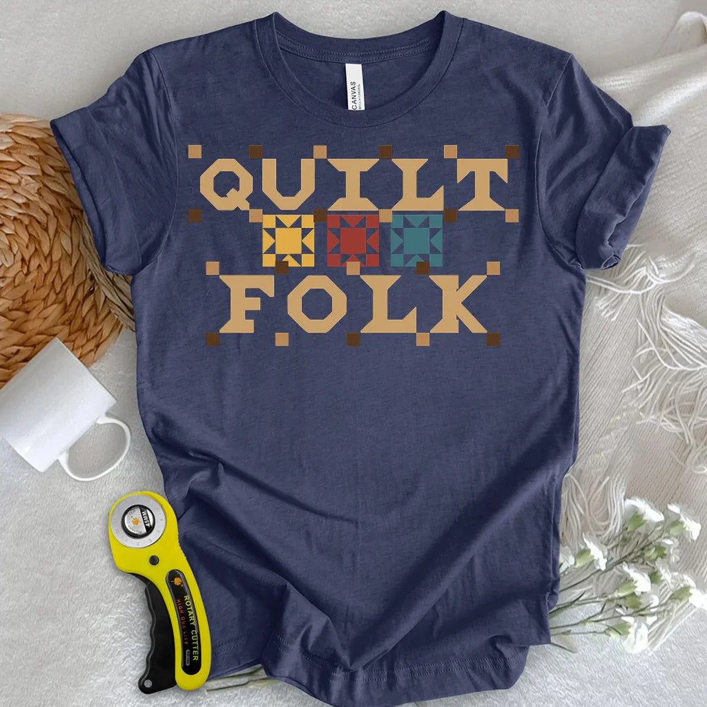 Quilt Folk T-shirt