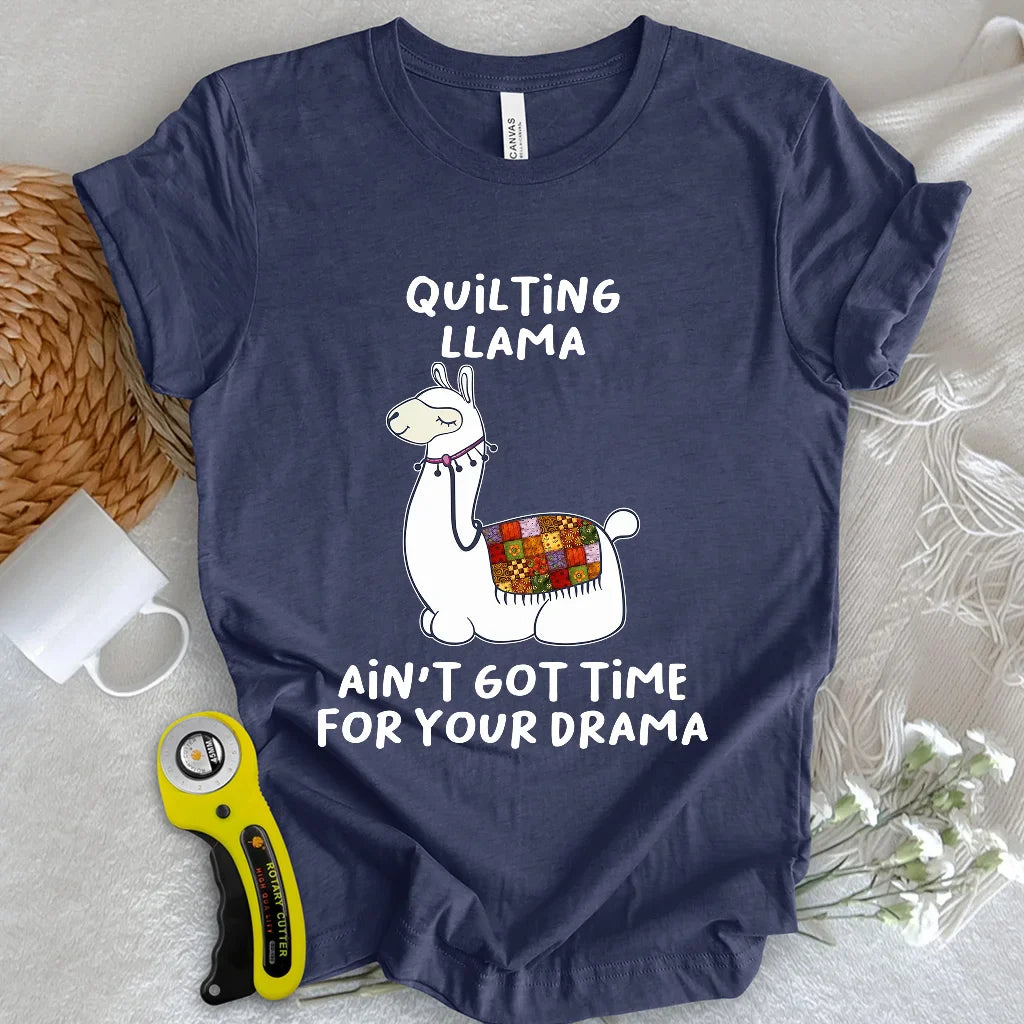 Quilting LLama T-shirt