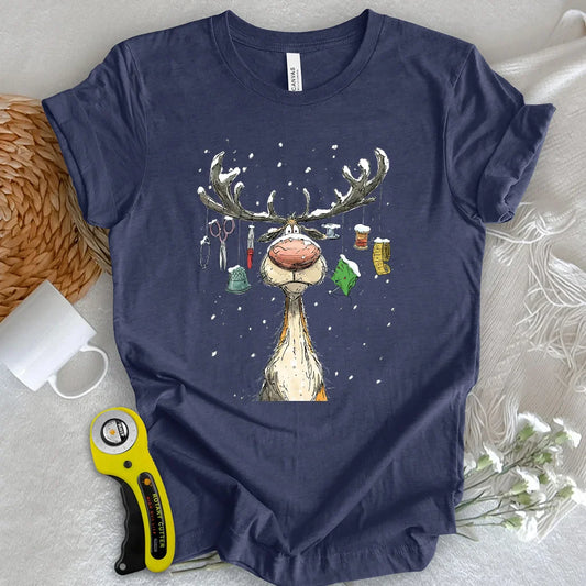 The Reindeer Quilter T-shirt
