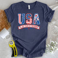 USA Patchwork Freedom T-shirt