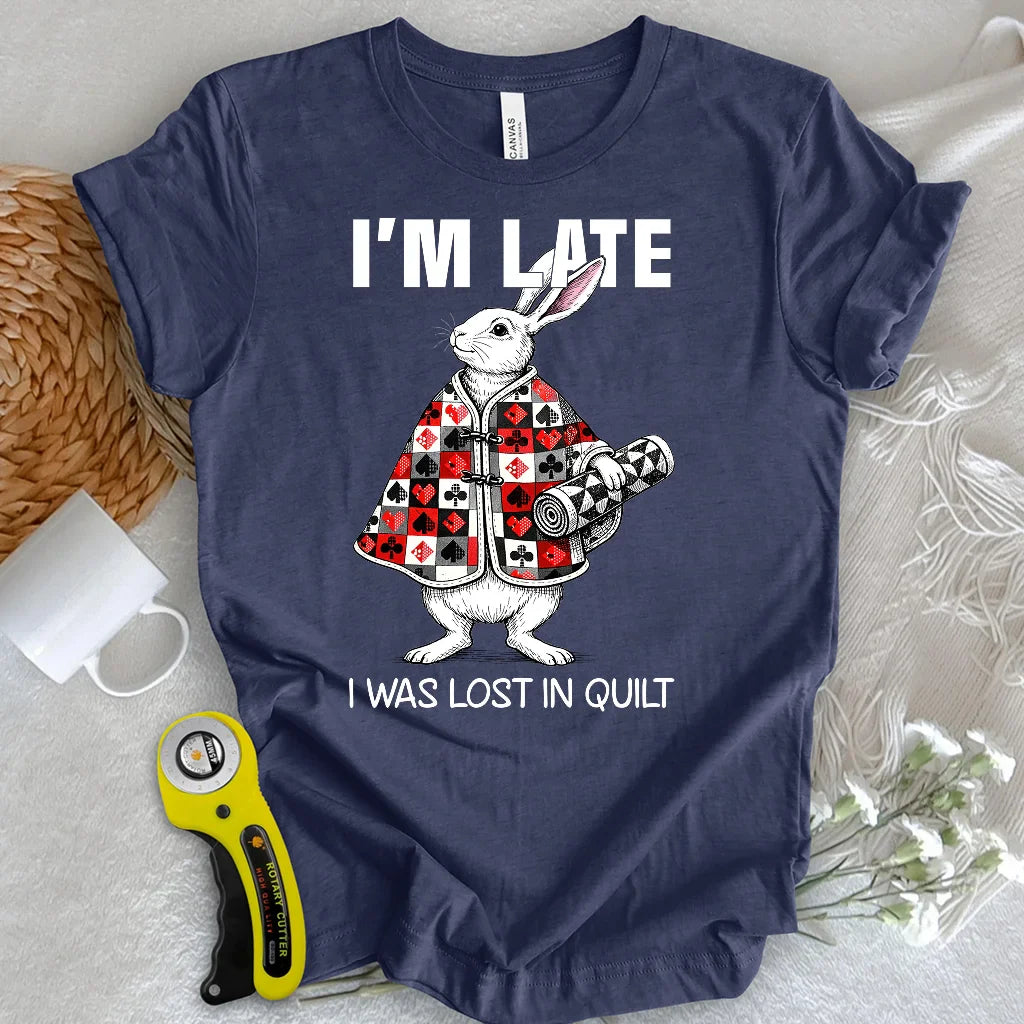 Wonderland Patchwork Hare T-shirt