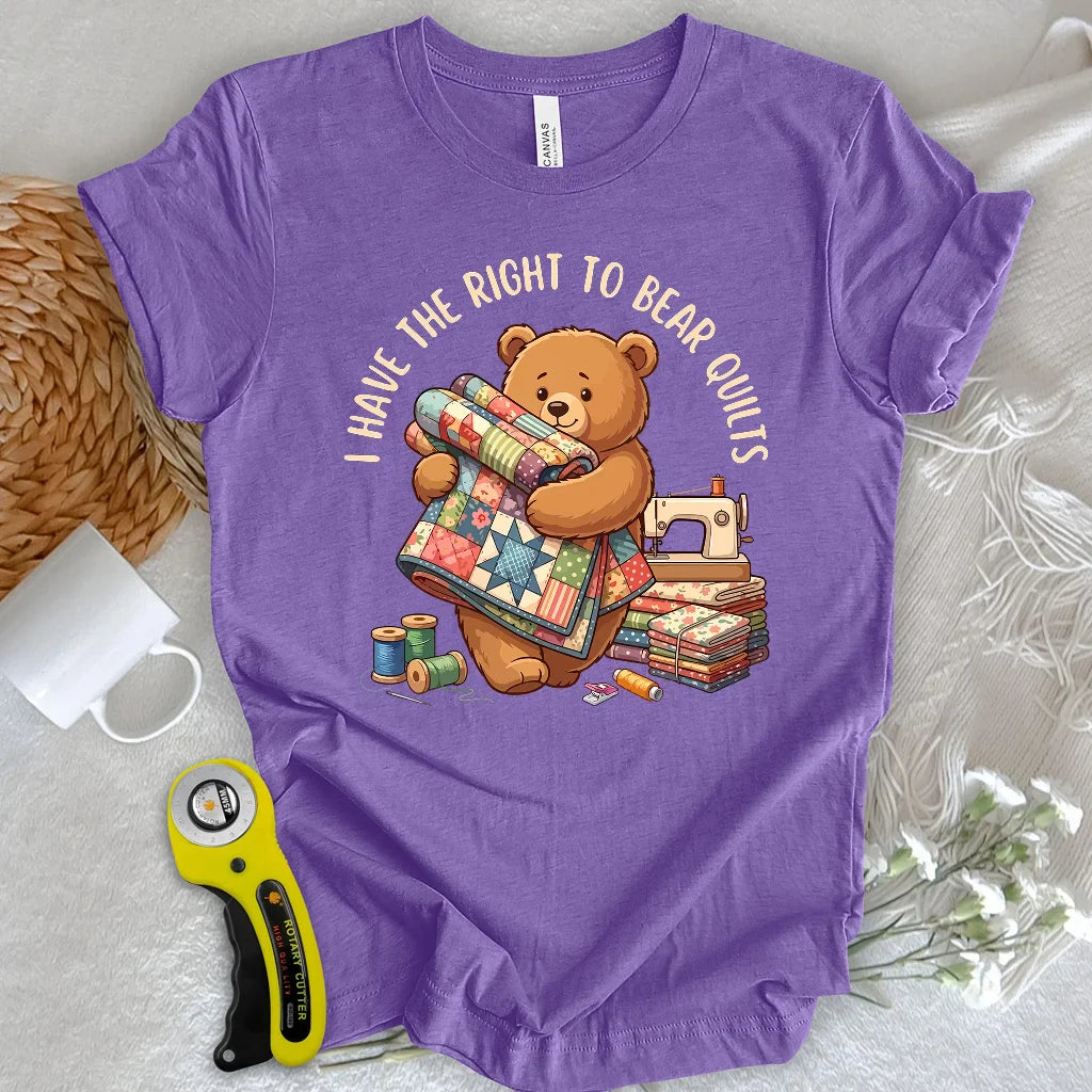Bearly Quilting T-shirt