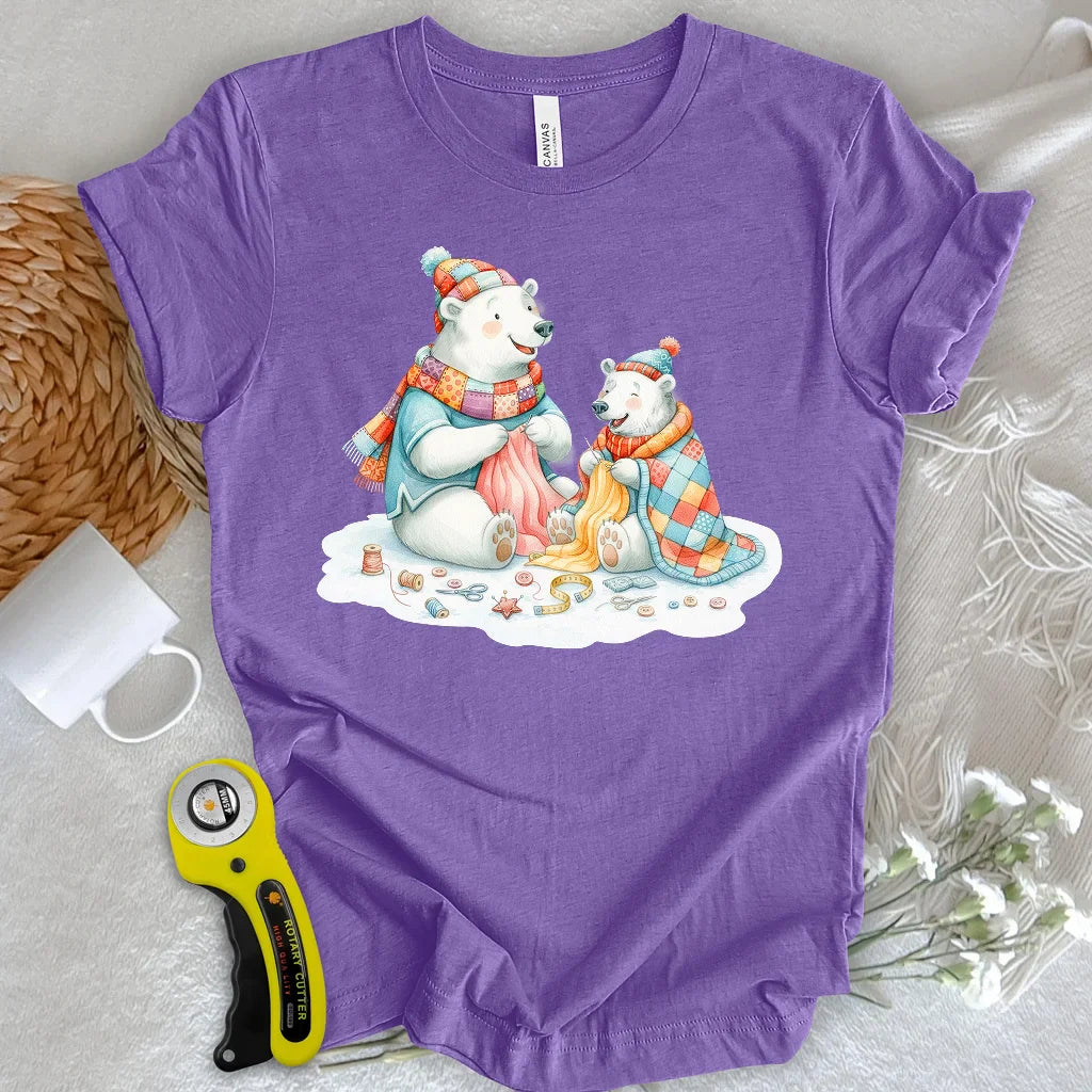Beary Quilt Time T-shirt