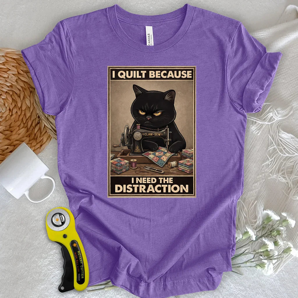 Don't Mess with the Quilter T-shirt