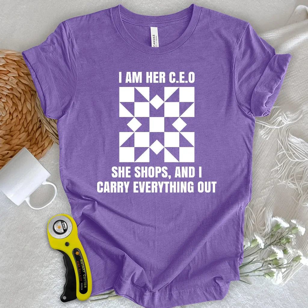 Her Shopping Assistant T-shirt