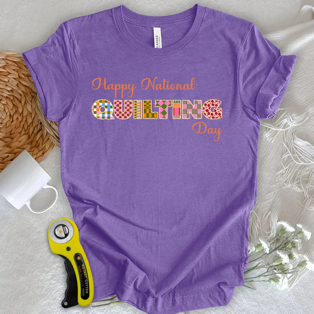 National Quilting Day T-Shirt