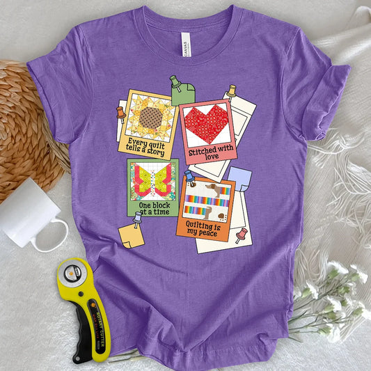 Pinned Quilt Stories T-shirt