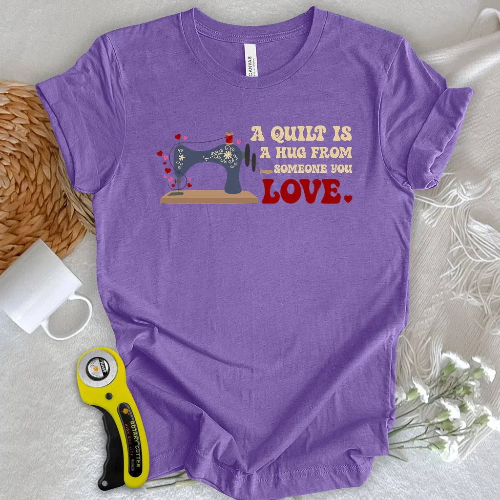 QuiltHug T-shirt