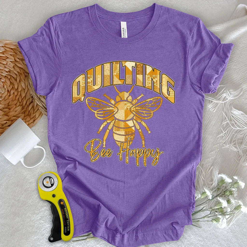 Quilting Bee Happy T-shirt