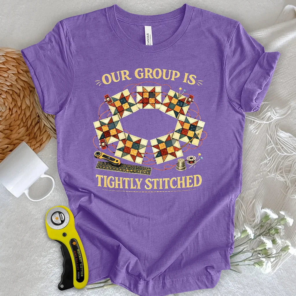 Tightly Stitched Quilters T-shirt