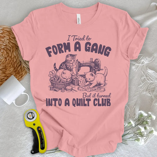 A Quilt Club T-shirt