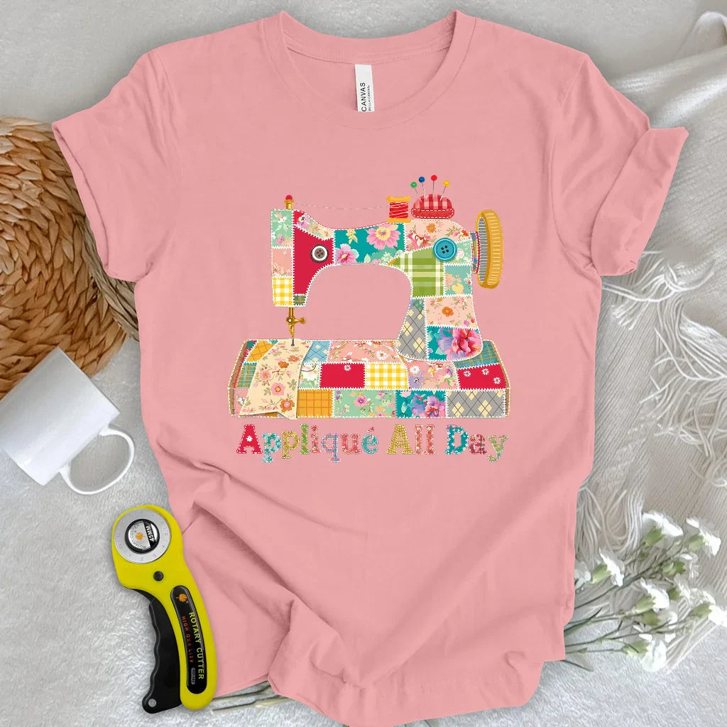 Appliqué All Day T-shirt