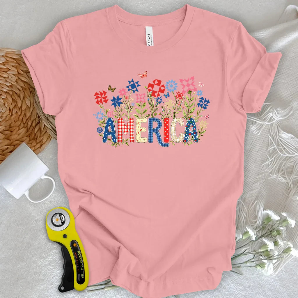 Appliqué America T-shirt