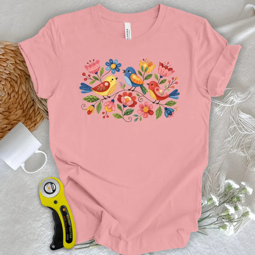 Appliqué Garden T-shirt