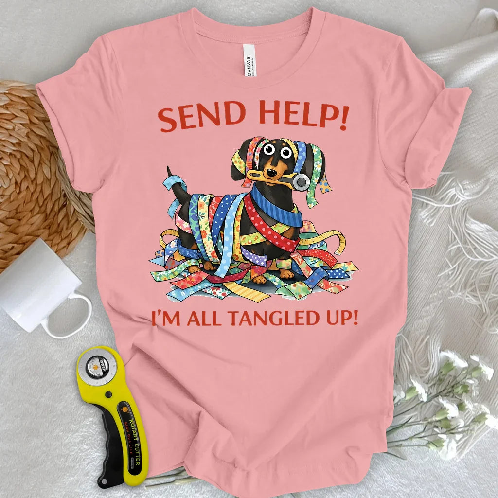 Fabric Strip Mess T-shirt