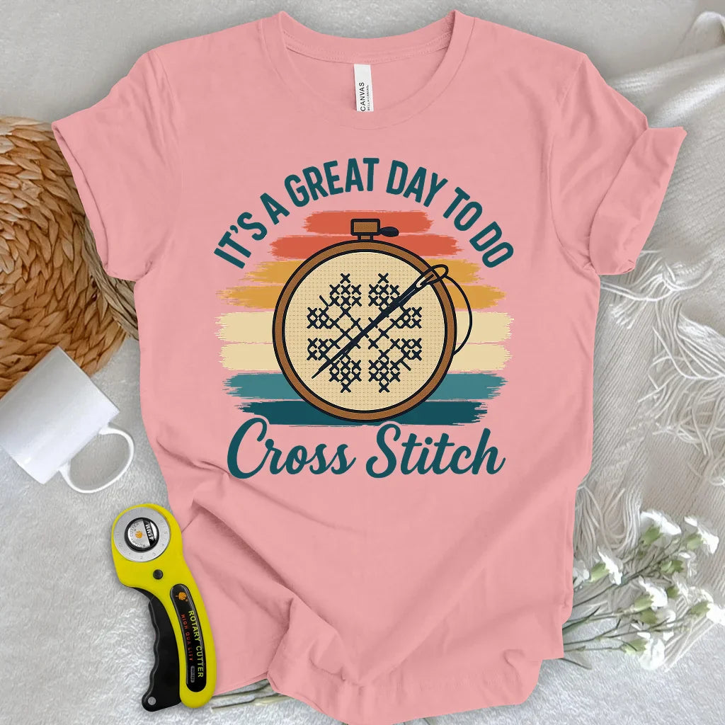 Great Day to Stitch T-shirt