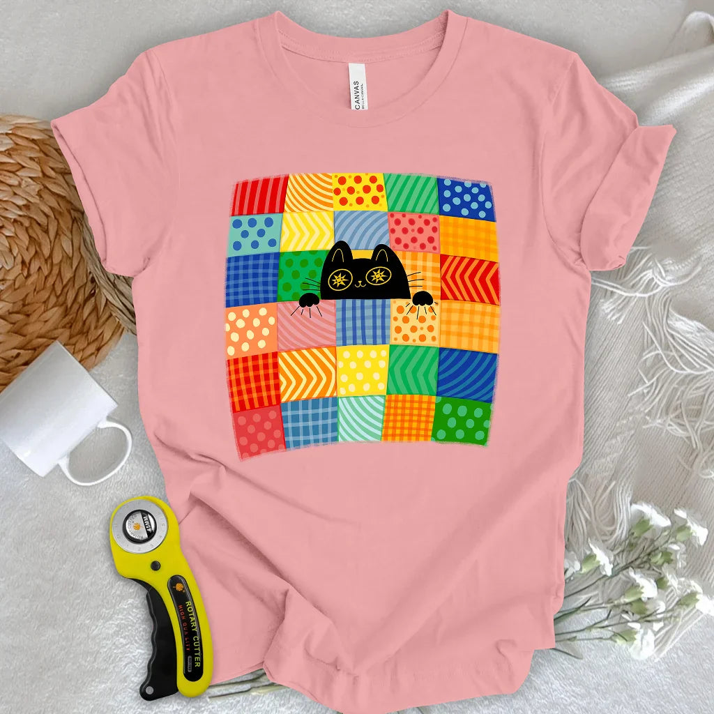 Patchwork Kitty T-shirt