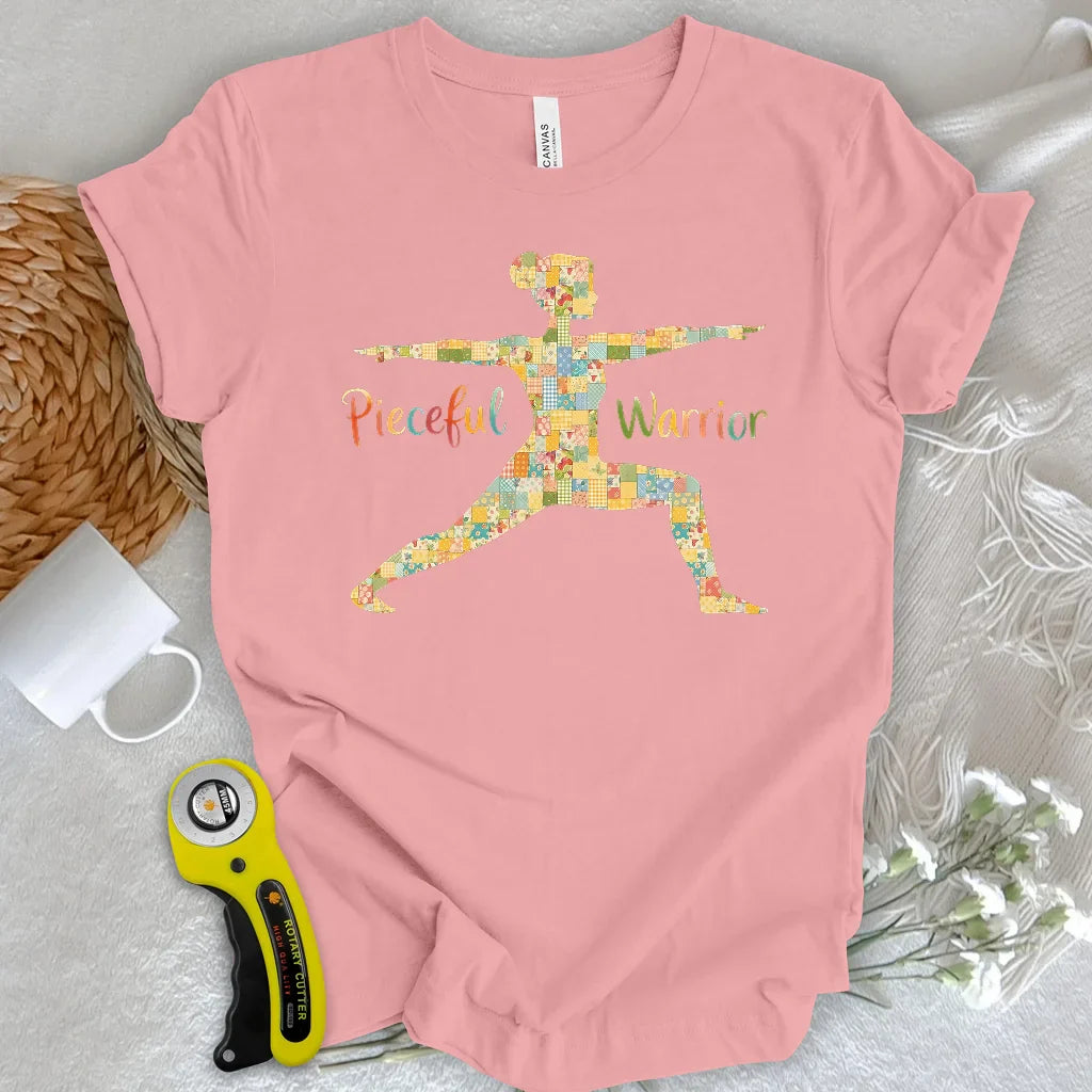 Patchwork Yoga Quilter T-shirt