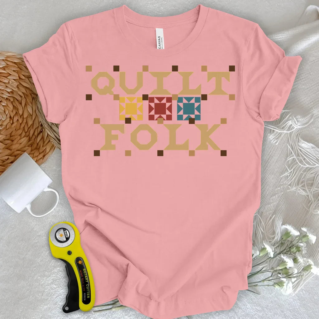 Quilt Folk T-shirt