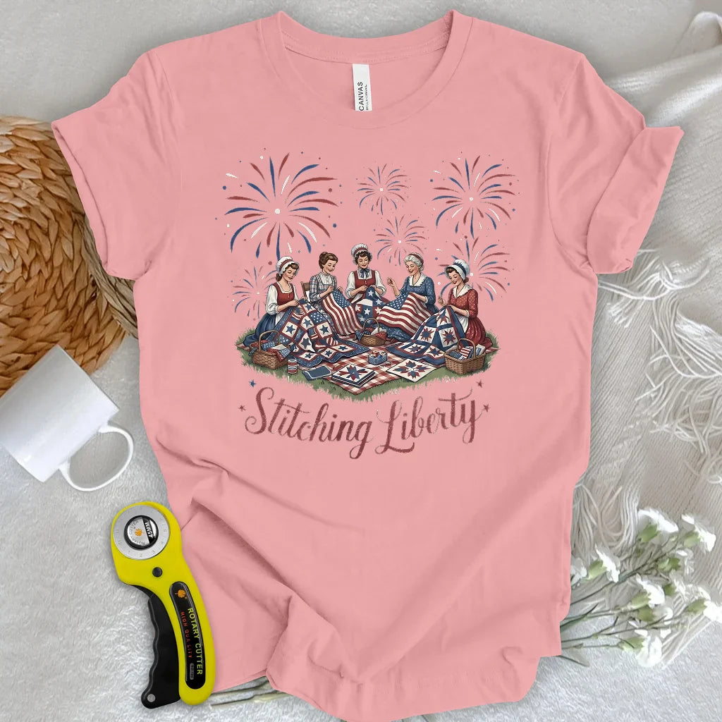 Stitching Liberty T-Shirt