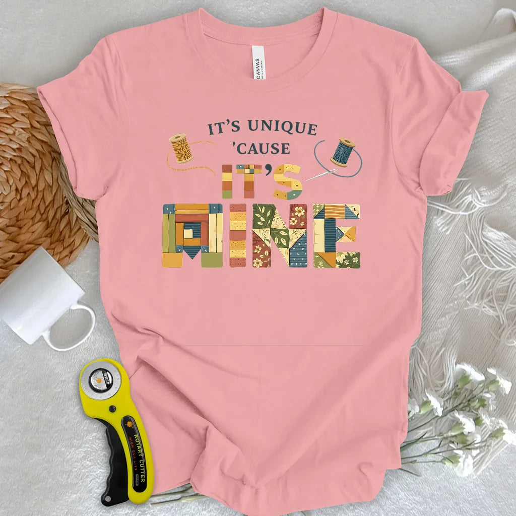 Uniquely Mine Quilt T-Shirt
