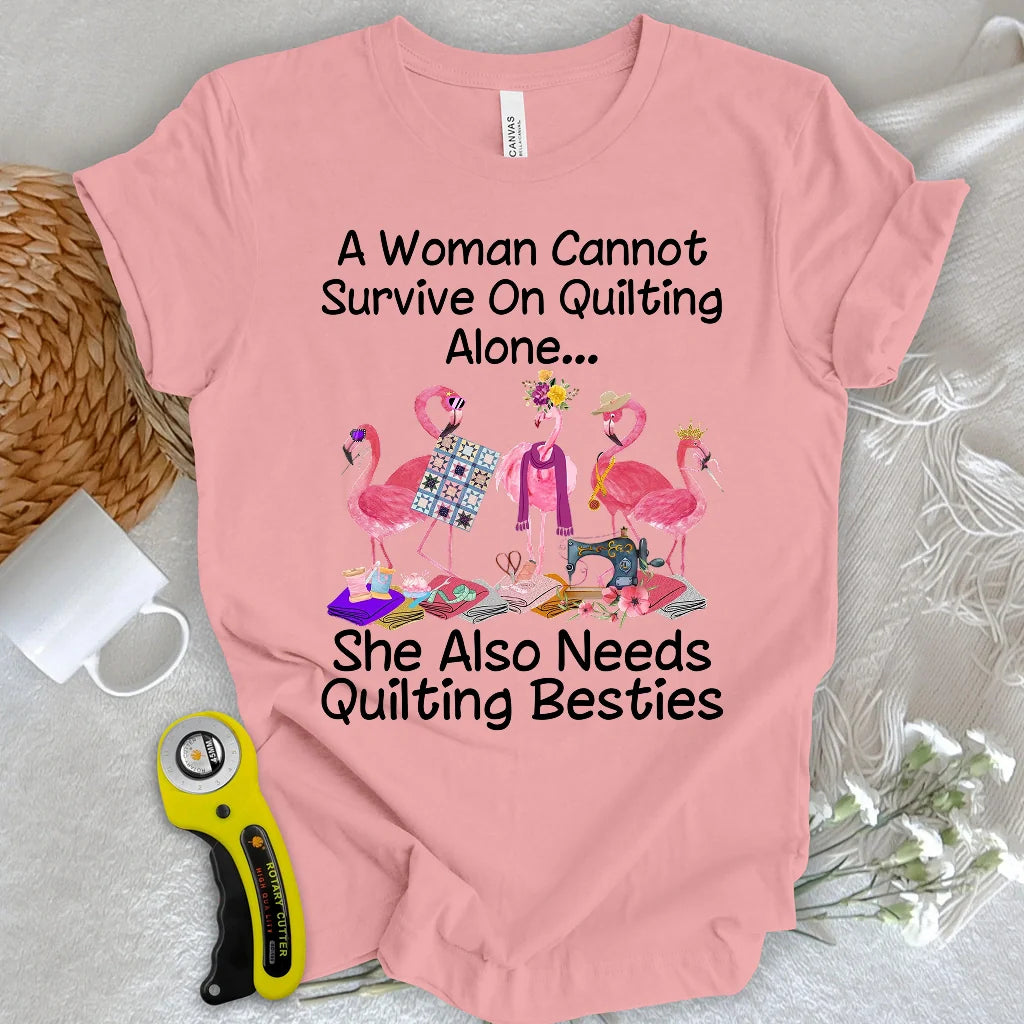 Quilting Besties T-shirt