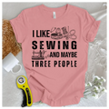 Sewing & 3 People T-shirt