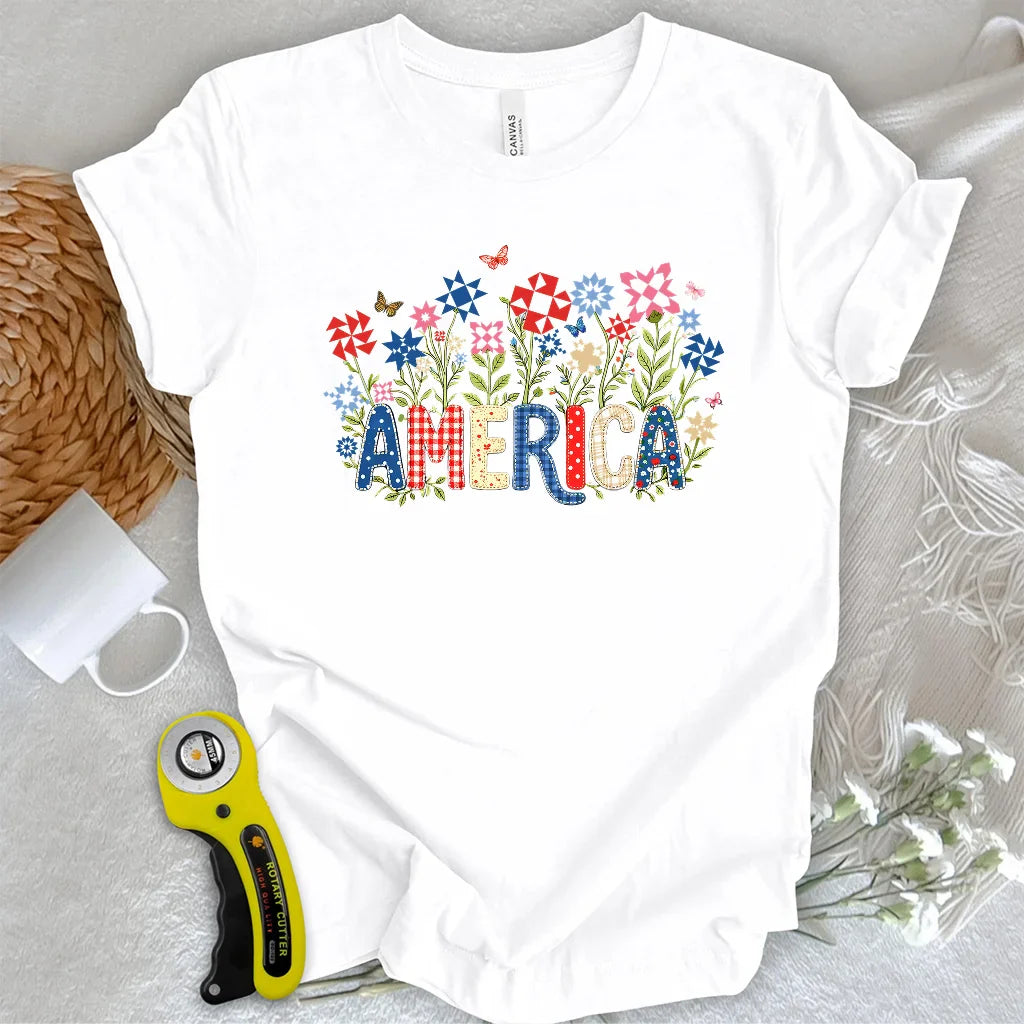 Appliqué America T-shirt
