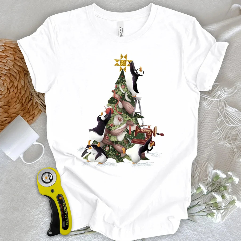 Blizzard Quilt Crew T-shirt