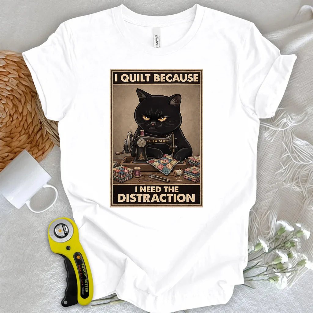 Don't Mess with the Quilter T-shirt