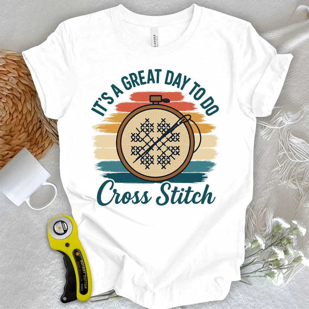 Great Day to Stitch T-shirt