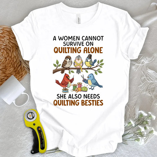 Quilting Besties Club T-shirt