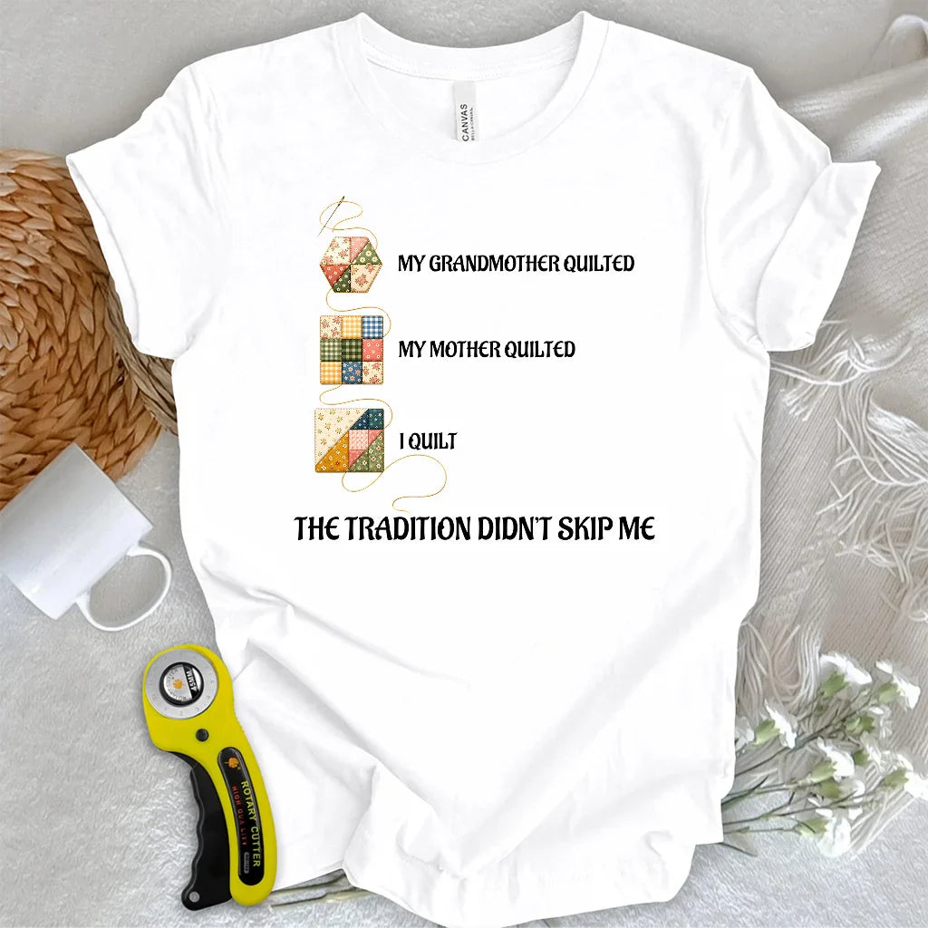 Stitched Through Generations T-Shirt