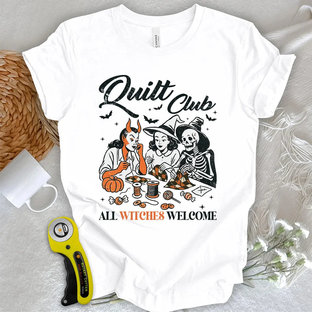 Witches' Quilt Club T-shirt